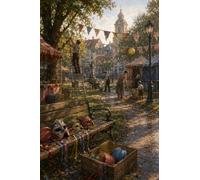 puzzle 1000 pezzi Mattina Dopo il Carnevale nel Vecchio Parco Legno