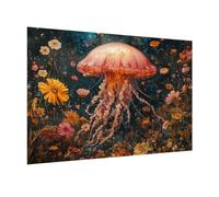 Puzzle 1000 Pezzi Medusa Puzzle Adulti, Gioco Educativo, n-791 | Jigsaw Puzzles Fiori, Impossibile Difficile Sfida, Classici Gioco Familiare, Giochi Divertenti, Idee Regalo
