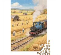 Puzzle 1000 Pezzi, Miniature Train, 1000pcs (75x50cm), Puzzle Da 1000 Pezzi Per Adulti, Jigsaw Puzzle Per Adulti E Bambini - Stampa Di Alta Qualità