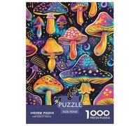 Puzzle 1000 Pezzi Mushroom Qualità Premium Picture Book Painting Intrattenimento Creativo Divertimento Per Adulti Per Adulti E Bambini Da 12 Anni 70x50cm/1000pcs