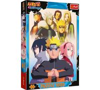 Trefl Shippuden, La Squadra di Naruto 1000 Pezzi-Puzzle con i Personaggi della Serie Anime, per Adulti e Bambini dai 14 anni, Multicolore, 10940
