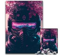 Puzzle 1000 pezzi Ninja Jigsaw Puzzles Gioco interattivo per famiglie, regalo artigianale con opere d'arte colorate 50x75CM/19,68x29,52 pollici