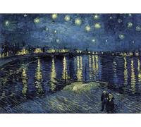 Puzzle 1000 pezzi: Notte stellata sul Rodano da RAVENSBURGER