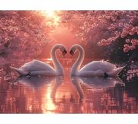 Puzzle 1000 Pezzi oca Puzzle Legno Il sogno, n-124 | Jigsaw Puzzles 75x50cm, Marcature di Lettere Sul Retro, Giochi Divertenti, Famiglia Relax, Regalo per Amore e Amico