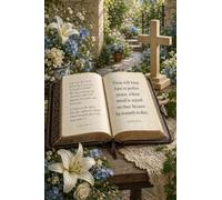 puzzle 1000 pezzi Pace perfetta Bibbia nel cortile fiorito Legno