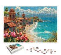 Puzzle 1000 Pezzi Paesaggi, Puzzle Italia in Legno per Adulti, Misura: 75x50 cm, Puzzles 1000 Pezzi per Adulti, Giochi Educativo per Famiglie, Puzzles per Idea Regalo Donna, Decorazioni Casa, -5335