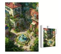 Puzzle 1000 Pezzi - Paesaggio & Architettura - Puzzle in Legno Durevole con Lettere sul Retro - 75 x 50 cm - Hobby Creativo Senza Polvere - Articolo per Collezionisti e 14 Anni in Su P3#825