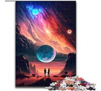 Puzzle 1000 pezzi Paesaggio d'amore etereo Puzzle impossibile per adulti dimensioni 50x75cm Idea regalo di compleanno, gioco rompicapo impegnativo
