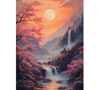 Puzzle 1000 Pezzi Paesaggio Fantasy, puzzle Per Adulti 1000 pezzi, Rompicapo Stimolante, Giochi di puzzles per Tutta La Famiglia, Regalo per Amore e Amico 75x50cm