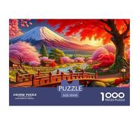 Puzzle 1000 pezzi Paesaggio giapponese in carta riciclata, relax, decorazione murale