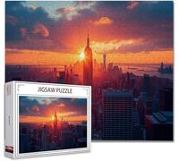 Puzzle 1000 Pezzi paesaggio Impossibili Puzzle Gigante Adulti Difficili Wooden Jigsaw Arte, Possono Stimolare Pensiero Delle Persone Con Poster Incluso, Regalo per Uomini Donne e Anziani 75x50cm R-6
