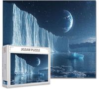 Puzzle 1000 Pezzi paesaggio Impossibili Puzzle Gigante Adulti Difficili Wooden Jigsaw Arte, Possono Stimolare Pensiero Delle Persone Con Poster Incluso, Regalo per Uomini Donne e Anziani 75x50cm Y-0