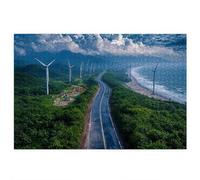 Puzzle 1000 pezzi Paesaggio, Oceano Puzzle Legno per Adulti, Puzzles con Squisita Scatola di Imballaggio, Giochi Educativo per Famiglie, Puzzles per Decorazioni casa, Regalo Donne, Regalo Uomo, E-42