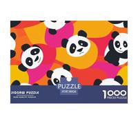 Puzzle 1000 Pezzi Panda Qualità Premium Oil Painting Multicolore Idea Regalo Uomo E Donna Per Adulti E Bambini Da 12 Anni 38x26cm/1000pcs