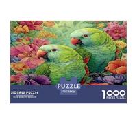 Puzzle 1000 Pezzi Pappagallo | Puzzle Impossibile | Gioco Di Sfida Intellettuale Puzzle | Attività Manuale Antistress 38x26cm/1000pcs