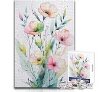 Puzzle 1000 pezzi Pastel Petal Harmony Relaxing Solo Quiet Time Superior Precision Cutting Play Toy Dimensioni 38x26cm