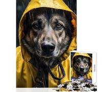 Puzzle 1000 pezzi Pastore nei giorni di pioggia fai da te Giocattoli regali per donne e uomini per gioco educativo Migliora l'amore tra coppie Dimensioni 38x26cm