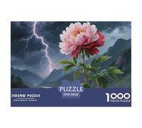 Puzzle 1000 Pezzi, Peony 38x26cm/1000pcs, Puzzle Da 1000 Pezzi Per Adulti, Beautiful Landscape Painting Puzzle, Puzzle Per Adulti E Bambini - Stampa Di Alta Qualità