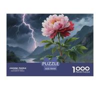 Puzzle 1000 Pezzi Peony Qualità Premium Beautiful Landscape Painting Puzzle Impegnativo Divertimento Per Adulti Regalo Per Adulti E Bambini Da 14 Anni E Più 70x50cm/1000pcs