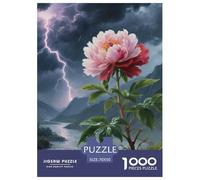 Puzzle 1000 Pezzi Peony Qualità Premium Beautiful Landscape Painting Puzzle Impegnativo Idea Regalo Uomo E Donna Per Adulti E Ragazzi 70x50cm/1000pcs