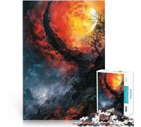 Puzzle 1000 pezzi per adolescenti Abbraccio degli Inferni Gioco di famiglia antistress sfida difficile Lista dei desideri con Babbo Natale 52x38cm