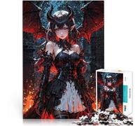 Puzzle 1000 pezzi per adolescenti Adorabile demone si scatena Giocattoli da gioco per regalo di famiglia Migliorare l'amore tra le coppie 52x38cm