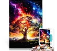 Puzzle 1000 pezzi per adolescenti Albero Cosmico della Vita Gioco impegnativo e gioco in famiglia Migliorare l'amore tra le coppie 75x50cm