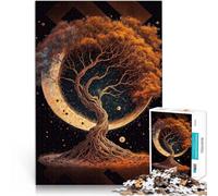 Puzzle 1000 pezzi per adolescenti Albero dell'Universo Giocattoli educativi per l'apprendimento Giochi per famiglie Adatto alle coppie 52x38cm
