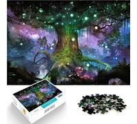 Puzzle 1000 pezzi per adolescenti Albero misterioso Antistress Vacanza in patria Uccidere il tempo Giocattoli per la decorazione della casa 75x50cm
