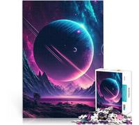 Puzzle 1000 pezzi per adolescenti Alla ricerca di nuovi mondi giocattoli educativi per l'apprendimento Lista dei desideri con Babbo Natale 38x26cm