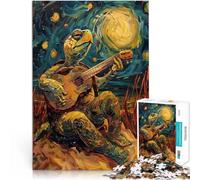 Puzzle 1000 pezzi per adolescenti Amo Van Gogh Giocattoli educativi per l'apprendimento Giochi per famiglie Regali di compleanno 38x26cm