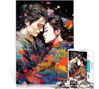 Puzzle 1000 pezzi per adolescenti Amore tenero per il giocattolo di sfida del gioco educativo perché è ideale come regalo per tutta la famiglia 52x38cm