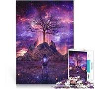 Puzzle 1000 pezzi per adolescenti Anima Spaziale per il giocattolo di sfida del gioco educativo offerte come regali per tutta la famiglia 52x38cm