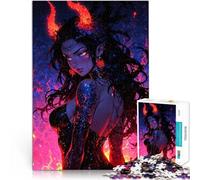 Puzzle 1000 pezzi per adolescenti Anime della Regina dell'Inferno Analisi e logica Decorazione murale Regali unici per compleanno e Natale 75x50cm