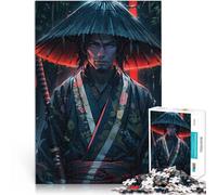 Puzzle 1000 pezzi per adolescenti Anime giapponese sui samurai Riduzione dello stress interessante Migliorare l'amore tra le coppie 38x26cm