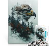 Puzzle 1000 pezzi per adolescenti Aquila Aiuta il cervello ad allenare i giocattoli che creano dipendenza per coltivare la pazienza grande regalo 26x38cm