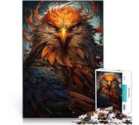 Puzzle 1000 pezzi per adolescenti Aquila di fuoco Difficile da completare ma divertente e umoristico offerte come regali per tutta la famiglia 75x50cm
