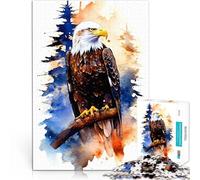Puzzle 1000 pezzi per adolescenti Aquila Giocattoli che creano dipendenza e sfidano l'intelligenza del cervello Regalo di compleanno, regali 38x26cm
