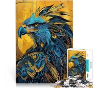 Puzzle 1000 pezzi per adolescenti Aquila iconica Difficile da completare ma divertente e umoristico perché è ideale come regalo per tutta la famiglia 38x26cm