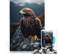 Puzzle 1000 pezzi per adolescenti Aquila reale Giocattolo educativo intellettuale decomprimente perché è ideale come regalo per tutta la famiglia 75x50cm