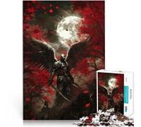 Puzzle 1000 pezzi per adolescenti Arcangelo Guerriero della Luna Giocattoli Giochi Educativi Antistress Migliorare l'amore tra le coppie 52x38cm