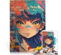 Puzzle 1000 pezzi per adolescenti Arte dei graffiti di ragazze anime Gioco a quiz Ogni pezzo è unico - Gioco divertente e stimolante per tutta la famiglia 70x100cm