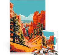 Puzzle 1000 pezzi per adolescenti Arte del Bryce Canyon nello Utah Giochi Giocattoli Regalo offerte come regali per tutta la famiglia 52x38cm