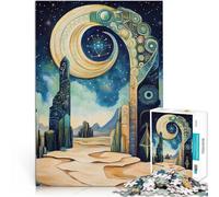 Puzzle 1000 pezzi per adolescenti Arte del colore Giocattolo educativo intellettuale decomprimente Migliorare l'amore tra le coppie 52x38cm