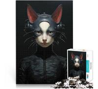 Puzzle 1000 pezzi per adolescenti Arte del gatto Giocattoli educativi per l'apprendimento Giochi per famiglie Regalo di compleanno, regali 38x26cm
