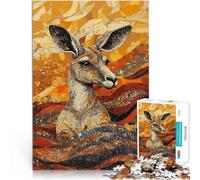 Puzzle 1000 pezzi per adolescenti Arte del mosaico del canguro Giochi Giocattoli Regalo Ogni pezzo è unico - Gioco divertente e stimolante per tutta la famiglia 50x70cm