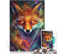 Puzzle 1000 pezzi per adolescenti arte della volpe Giocattoli educativi per l'apprendimento Giochi per famiglie regali per amici e familiari 52x38cm