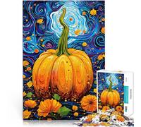 Puzzle 1000 pezzi per adolescenti Arte della zucca Giocattolo educativo intellettuale decomprimente Migliorare l'amore tra le coppie 52x38cm