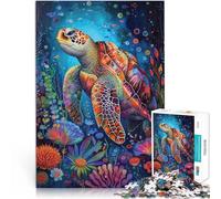 Puzzle 1000 pezzi per adolescenti Arte dell'oceano Giocattolo educativo intellettuale decomprimente Giocattoli per la decorazione della casa 75x50cm
