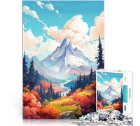 Puzzle 1000 pezzi per adolescenti Arte di montagna estiva Giocattoli Giochi Educativi Antistress perché è ideale come regalo per tutta la famiglia 75x50cm